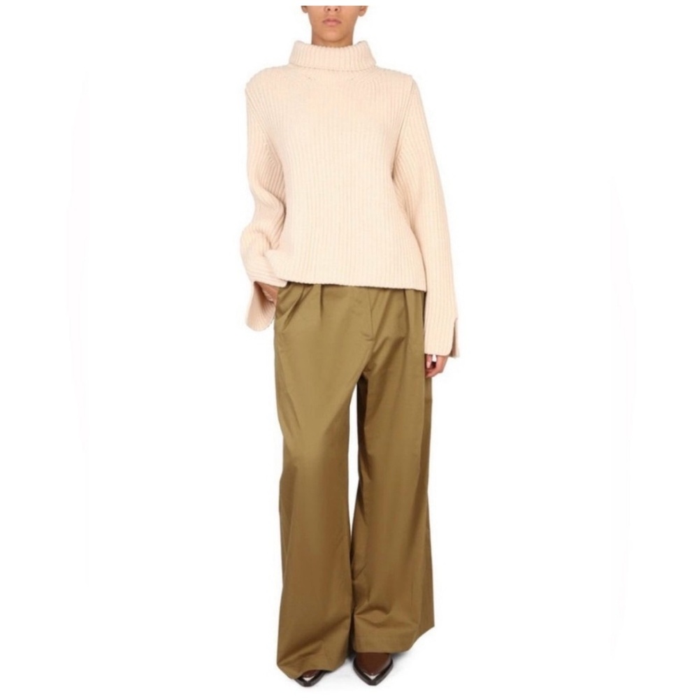Khaite • Rico Pleated Wide Leg Pants